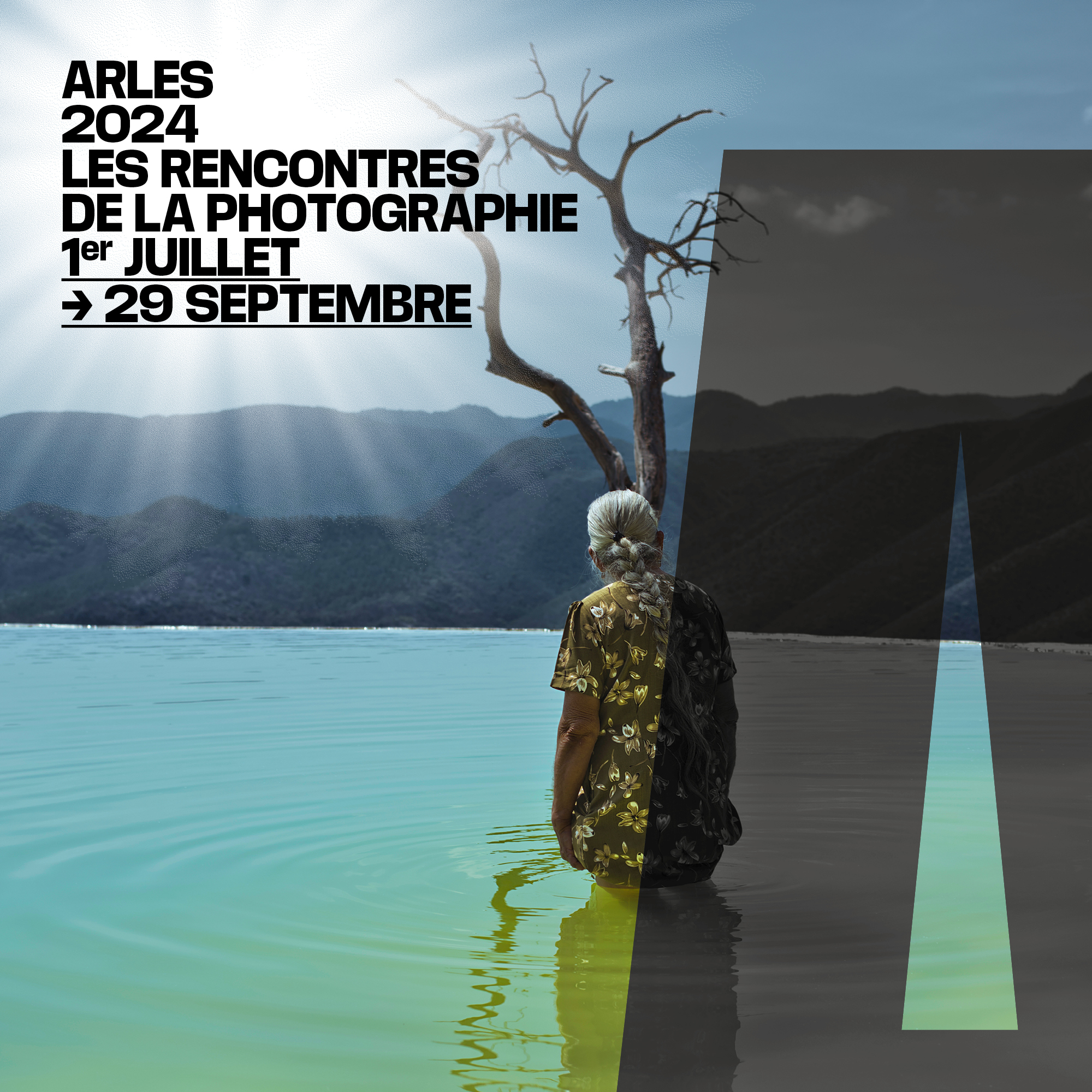 Découvrez l'affiche des Rencontres d'Arles 2024 !